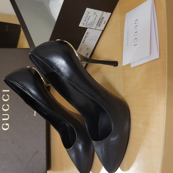 Gucci Leather Pumps- Brand New - Picture 6 of 7
